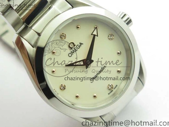 0516 Aqua Terra Seamaster ZF 1:1 Best Edition White Dial on SS Bracelet Gen Lightweight 7903